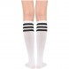 Women Over Knee High Tights Long Stocking Socks White