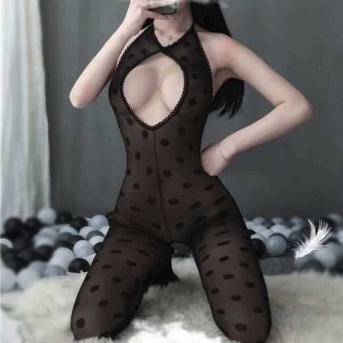 Bust Keyhole Bodystocking Backless Sexy Lingerie