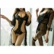 Halter V-neck Lace Edge See Through Women Lingerie