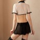 Hollow Chest Lingerie Set Sexy Student Costumes