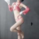 Cosplay Lingerie Cat Kitten Costume Sexy Outfit Pink