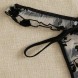 Sexy Sheer Mesh Harness Bra and Panty Lingerie Set