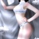 High Neck Sexy Women Lingerie Set White