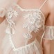 Sexy Bride Cosplay Lingerie Ruffle High Low Hemline Bodycon Wedding Dress