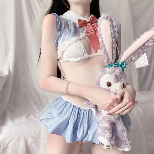 Schoolgirl Outfits Uniform Cosplay Lingerie Costume