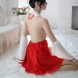 Women's Fashion Backless Cosplay Pleated Mini Skirt