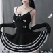 Maid Outfits for Women Sexy French Maid Costume Babydoll Dress 1452