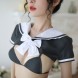 Sexy Lingerie Three-Point Pleated Skirt Student Uniform