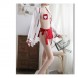 Women Sexy Nurse Lingerie Set Naughty Cosplay Costume