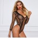 Sexy Lace Flexible Fishnet Teddy Lingerie Mesh Bodysuit