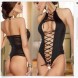 One Piece Bodysuit Lace Babydoll With Halter Neck